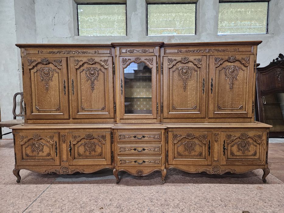 Duża komoda Ludwikowska kredens Francja /