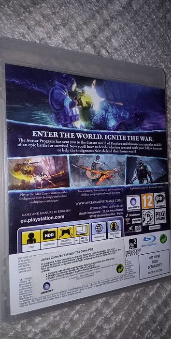 PS3|James Camerons :Avatar-O Jogo (2009) + OFerta filme DVD Avatar•