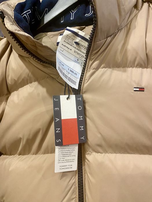 Kurtka puchowa Tommy Jeans rozmiar S