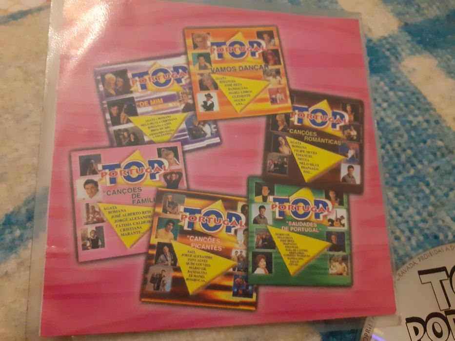 CD Top Portugal musicas antigas