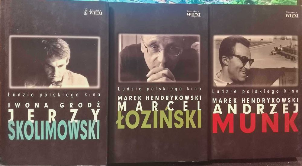 Zestaw 4 książek z serii ludzie kina