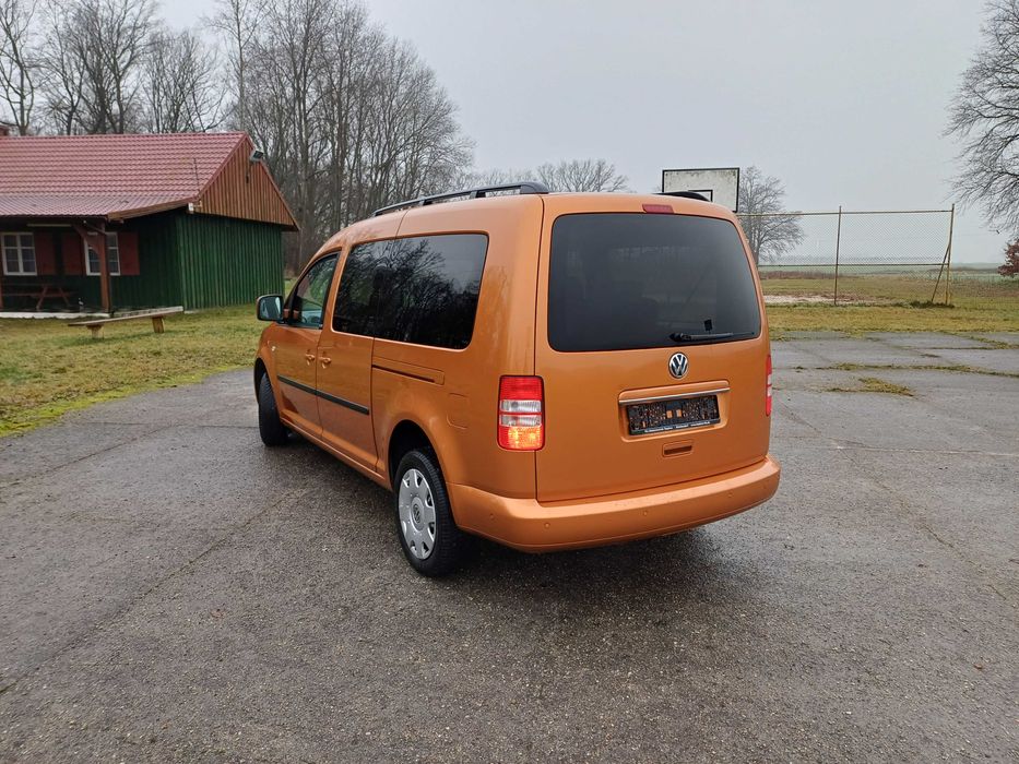 Volkswagen Caddy Max 2.0 B CNG Klimatronic Czujniki parkowania 7 osób
