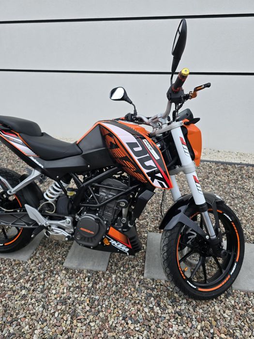 KTM Duke 125/Stan idealny/Niski przebieg