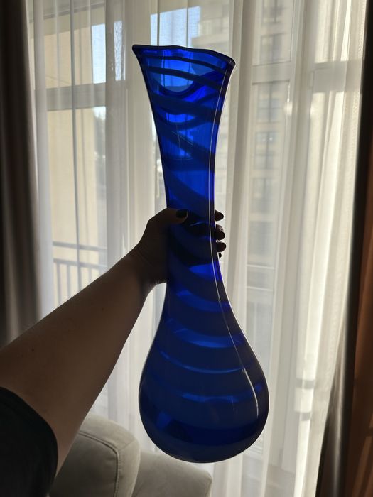 Ваза 52 см стекло, самовывоз