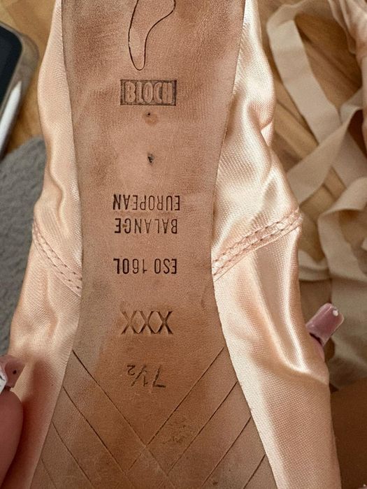 Puenty firmy Bloch buty do baletu