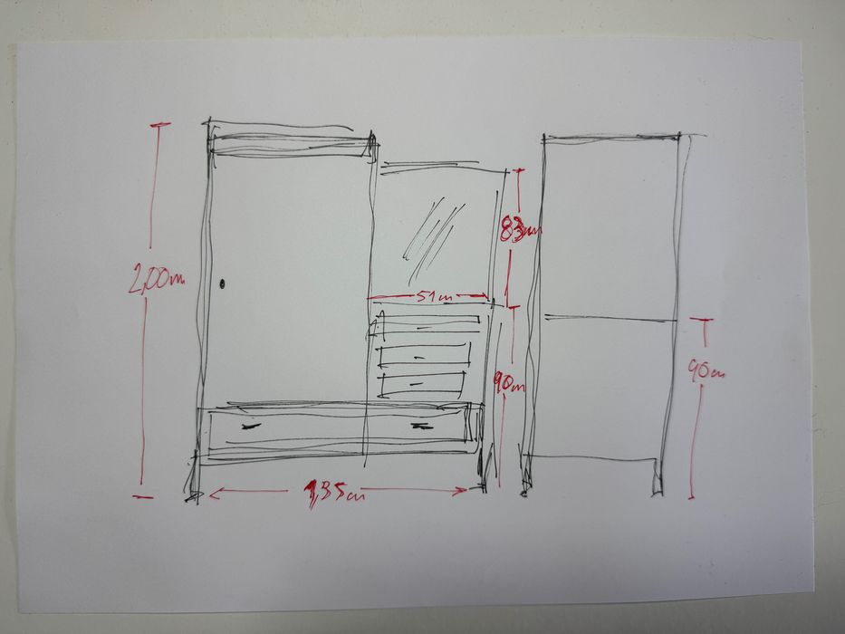 Armário Móvel Antigo - Roupeiro