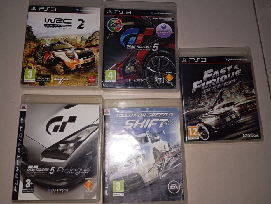 5 jogos para ps3