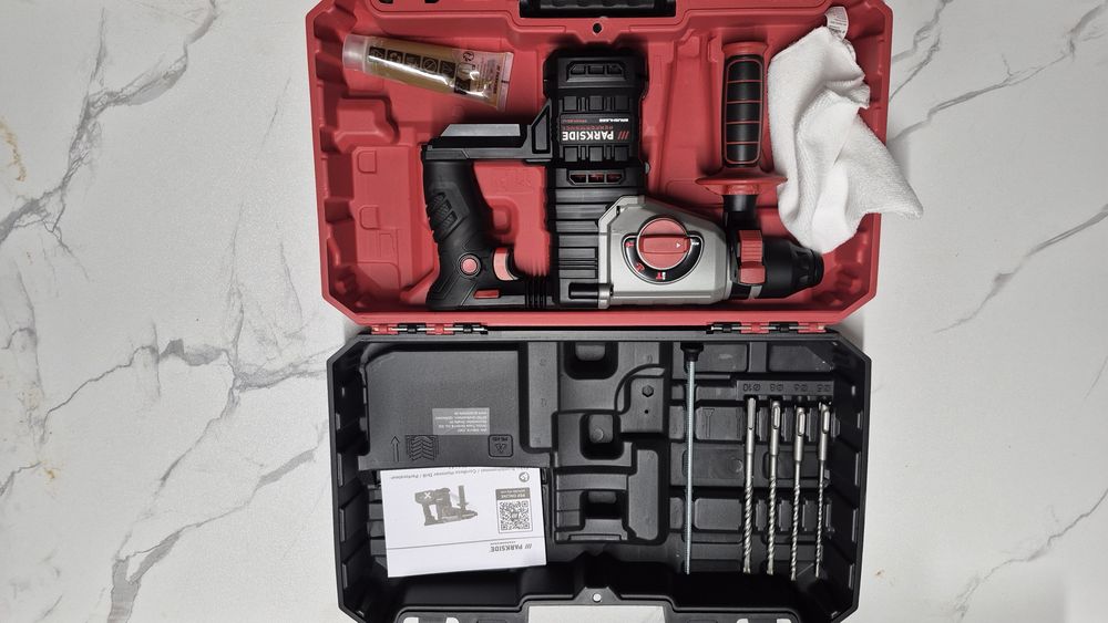перфоратор PARKSIDE performance 20v