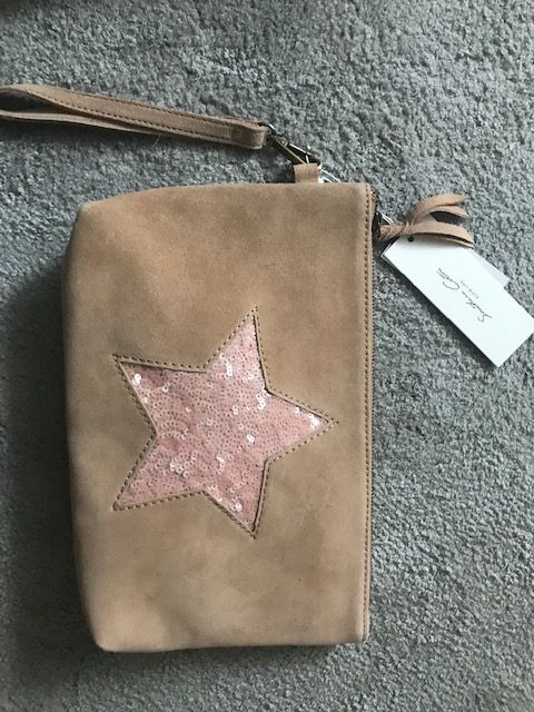 Mala Clutch Southern Cotton em pele NOVA el corte ingles