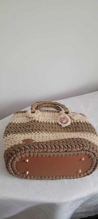 Torebka damska ze sznurka