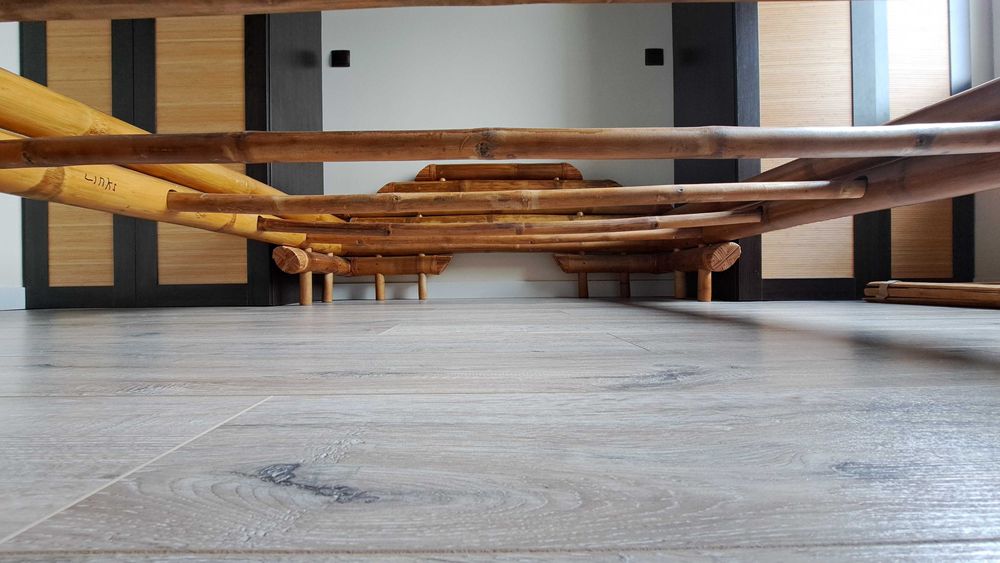 Łóżko bambusowe 100%, pod materac 140x200