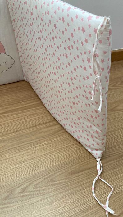 Resguardo+edredom+capa de edredom de berço impecável