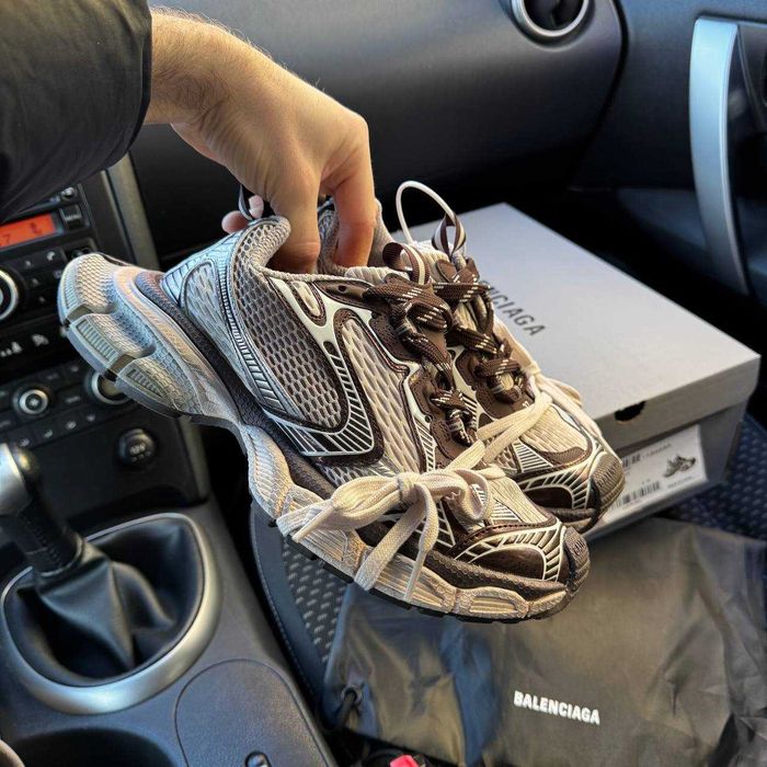 Кросівки Balenciaga 3XL Silver/Brown premium