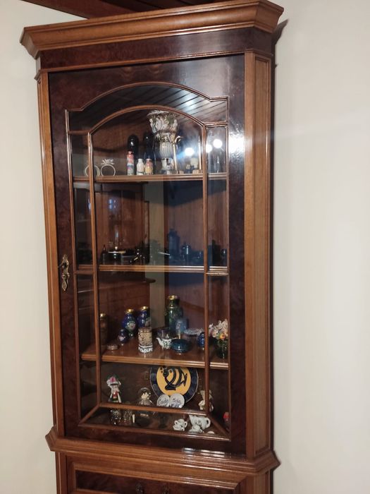 Movel de canto nogueira