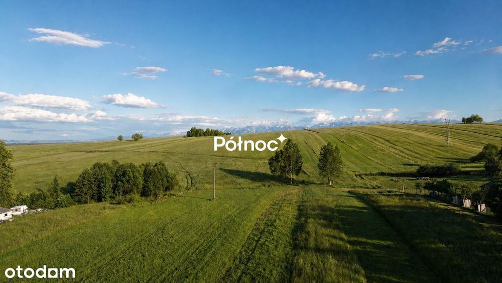 Działka budowlana blisko Nowego Targu