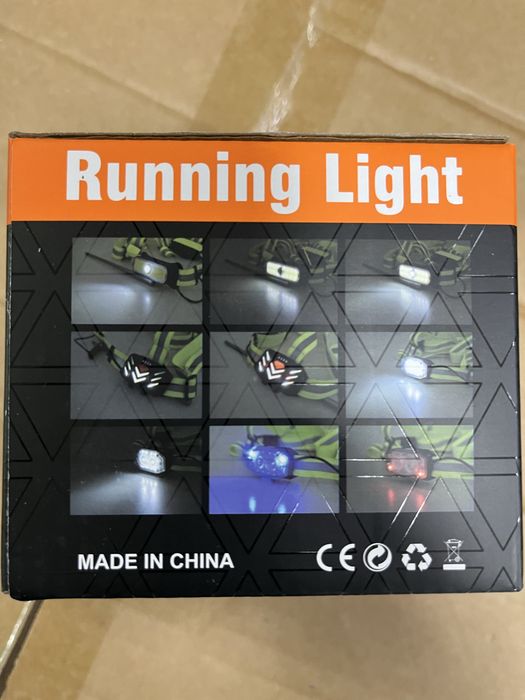 Colete de Corrida com Luz LED (Running Light) – Novo em Caixa