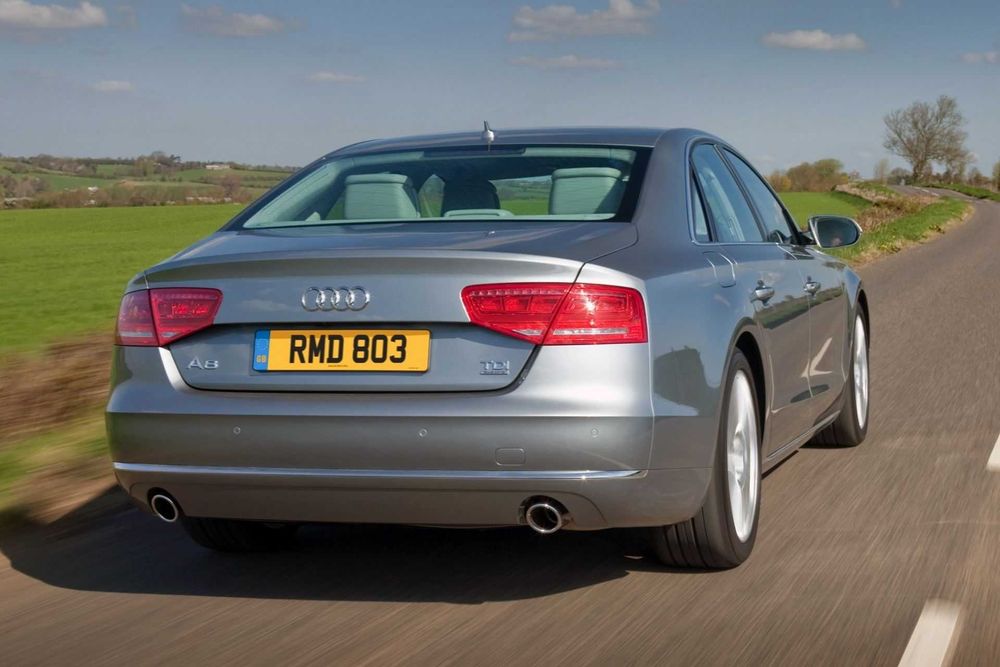 Бампер задний зад Audi A8 D4 2010-2018 рест до рест разборка