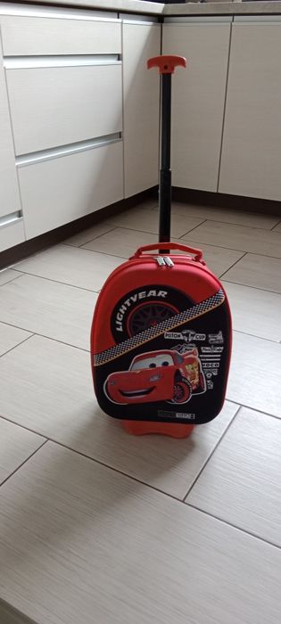 Walizka dziecięca Auta  na kółeczkach