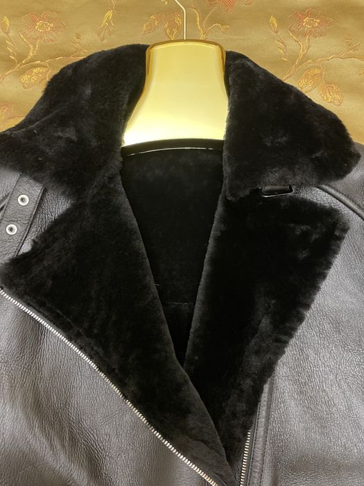 Жіноча натуральна дублянка. Модель Авіатор. Нова. Розмір Л-ХЛ!