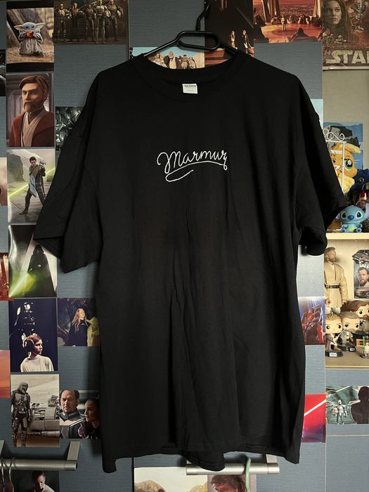 Czarna bluzka koszulka Taco Hemingway marmur