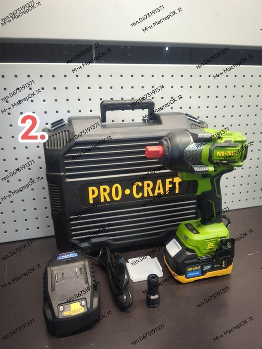 Акумуляторний гайковерт Procraft PWA36