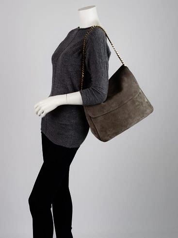 Сумка замшева  gourmete celine bag