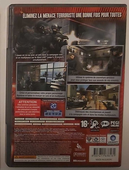 Jogo Rainbow Six Vegas 2 XBOX 360 XBOX360