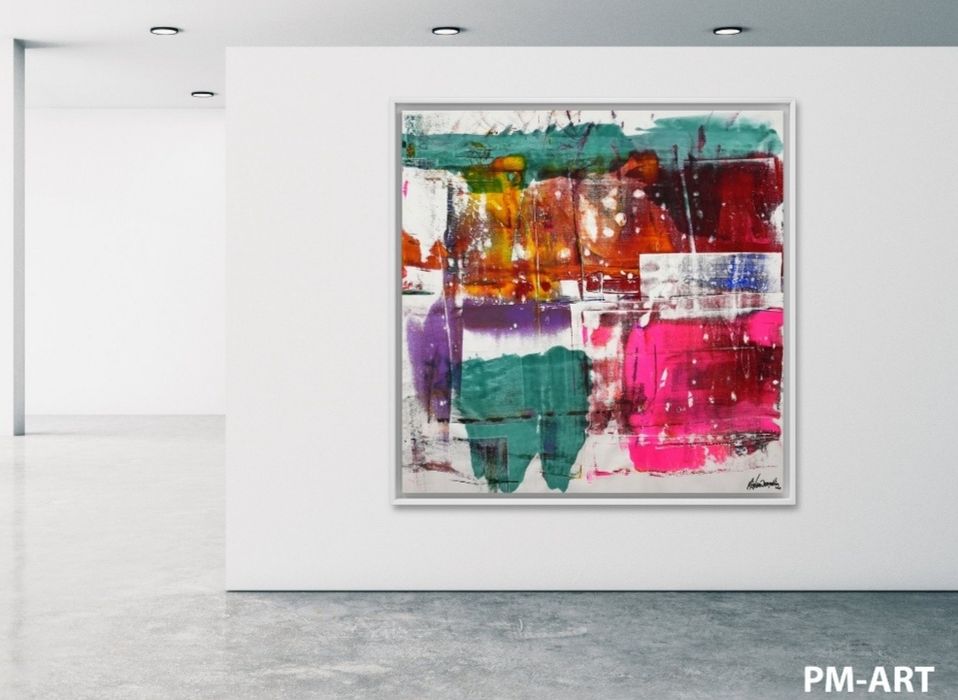 Parscha Mirghawameddin - pintura a acrílico sobre tela