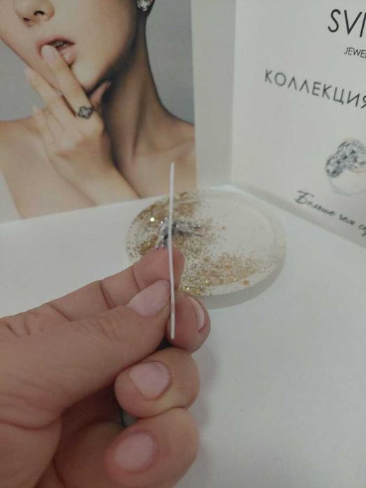 Срібні сережки лапки