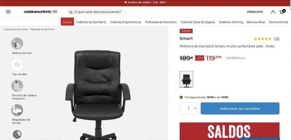 Cadeiras de Escritório