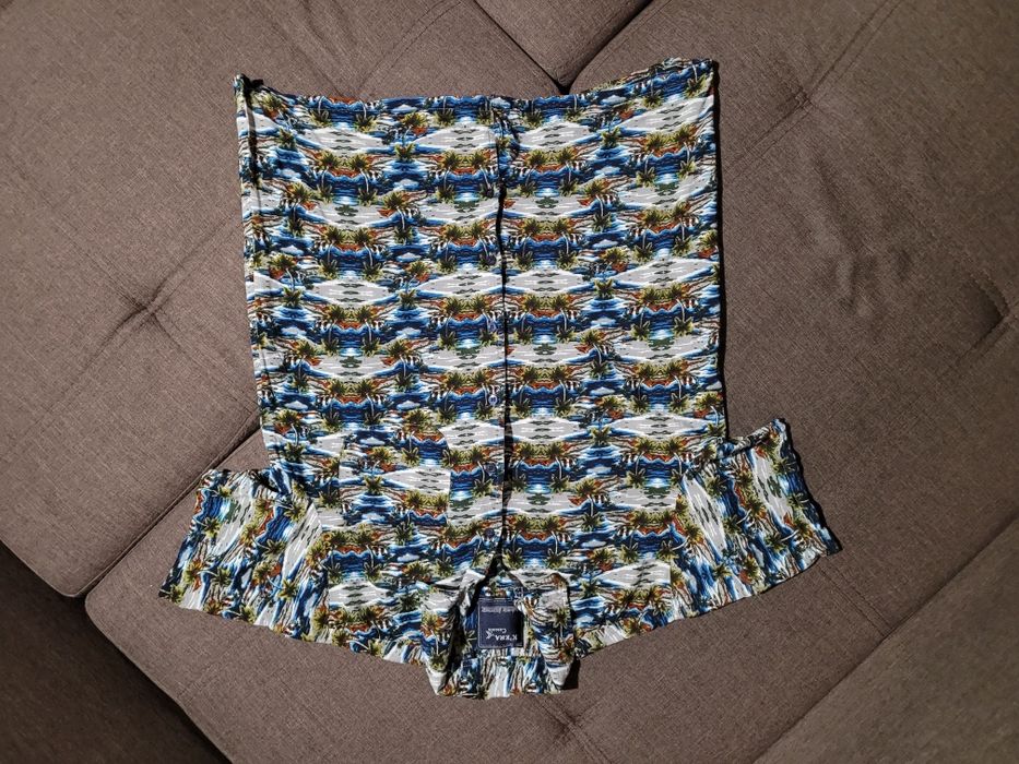 Рубашка гавайка вискоза винтажная из Германии  bahama