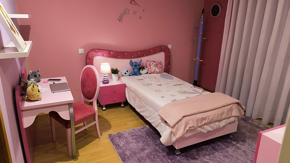 Mobília de Quarto de menina (princesa)