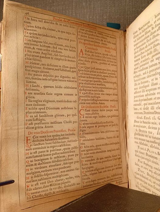 Starodruk 1652 Missale Romanum - Ryciny - Mszał - Łacina - Katolicyzm