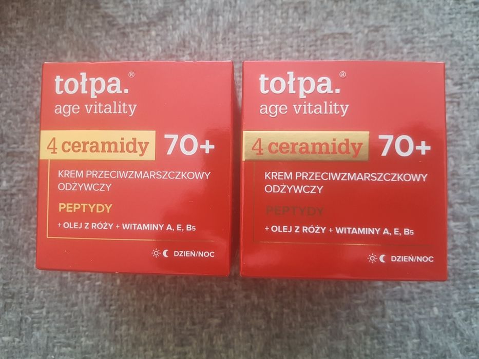 Kremy Tołpa 70+ 4 ceramidy