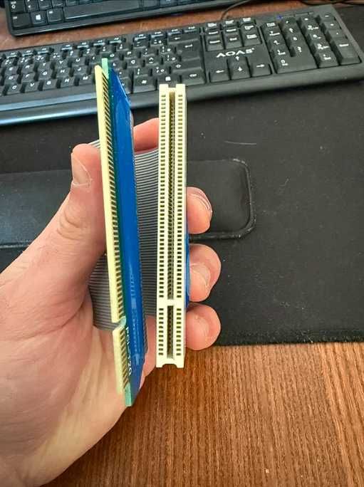 Cabo Flexível Extensor 19cm PCI para PCI