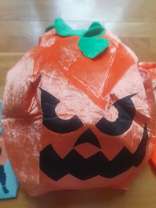 Dynia Halloween  przebranie  roz.S  5-7lat