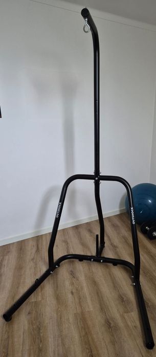 Suporte +saco+discos de musculação