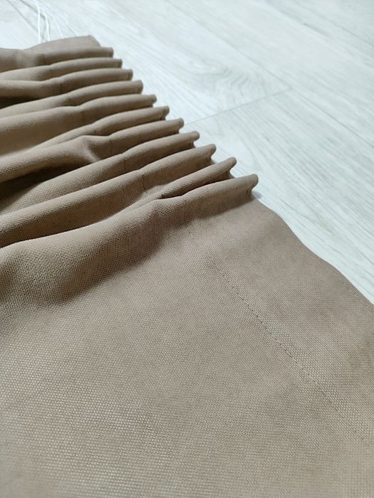 Штора 1,5 м мікровілюр Diamond  капучино