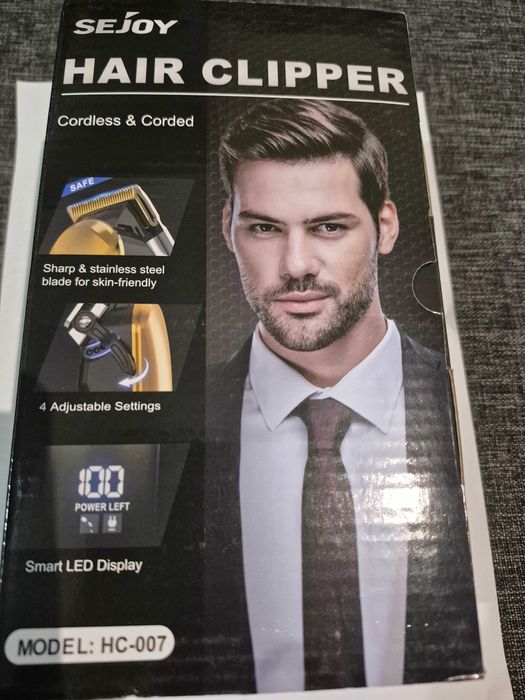 MASZYNKA do strzyzenia włosów i zarostu golarka sieciowa do golenia