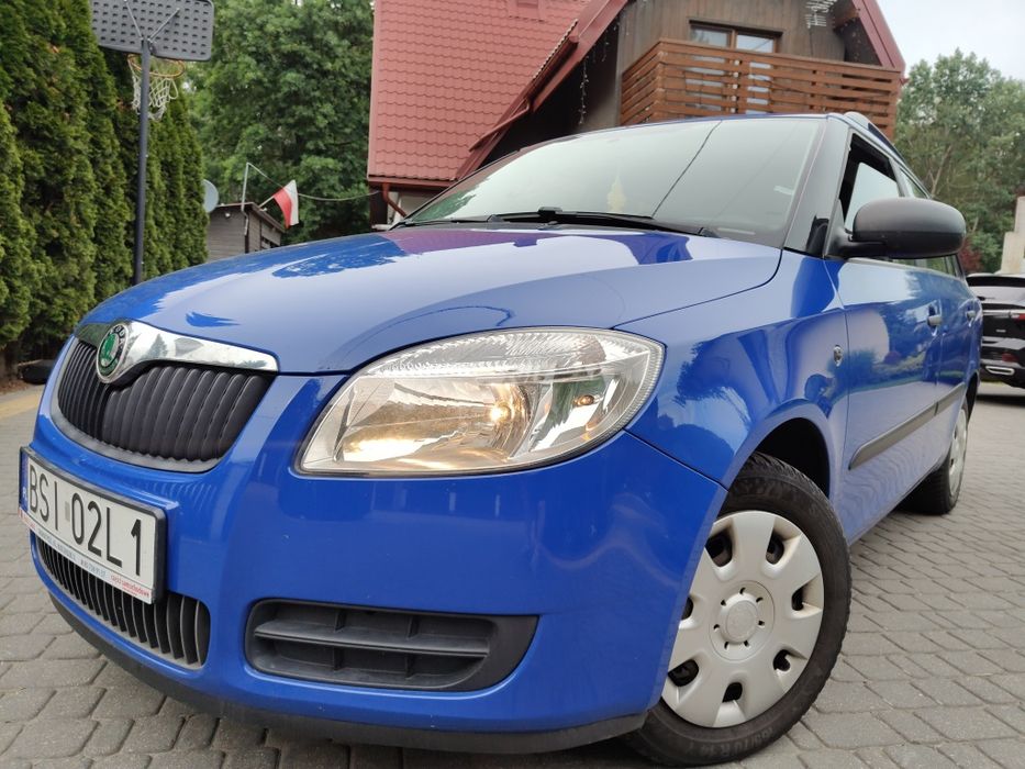 Skoda Fabia 1.2 HTP 70KM 2009R Klima Wnętrze Idealne ZAREJESTROWANA