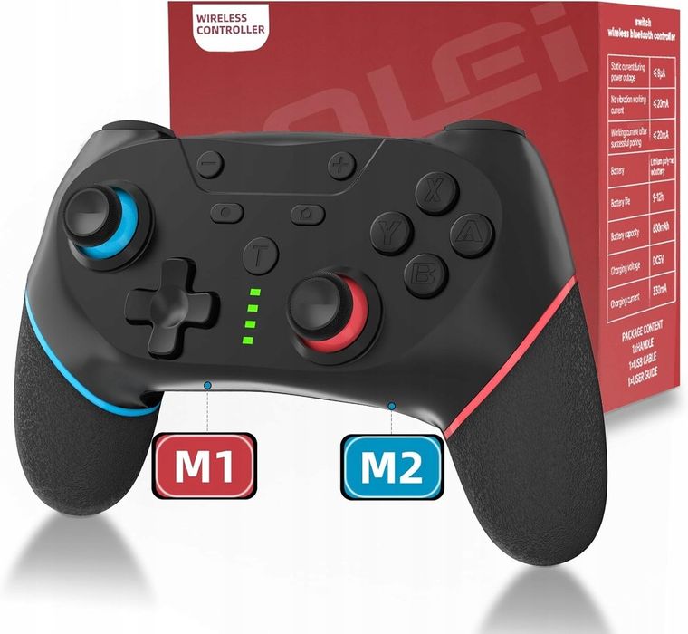 Bolei Pad bezprzewodowy do konsoli Nintendo Switch czarny