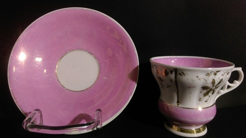 Porcelana ŚLĄSKA AR Koenigszelt XIX w Silesia Filiżanka AR