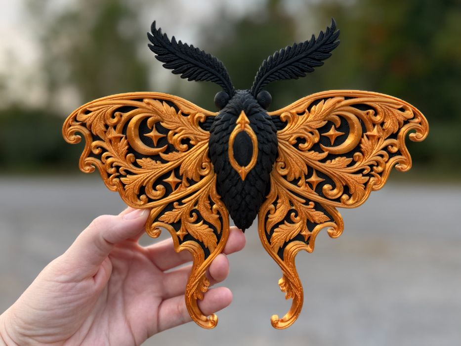 Modelo de borboleta luna para decoração