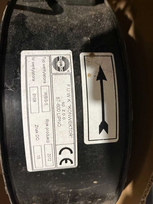 wentylator nadmuch do kotła pieca stalmax