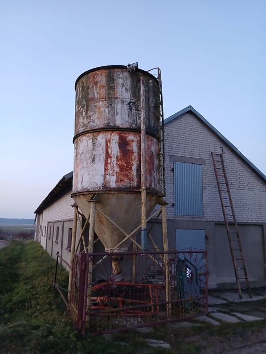 Silos paszę zbiornik cement plastikowy z włókna tworzywa zboże śruty l