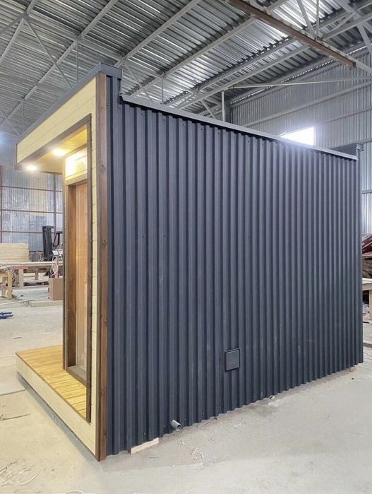 Баня,сауна парная модульная 3.5*2.00