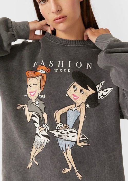Стильний світшот із принтом Fashion Week