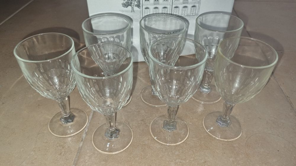 6 copos de vinho branco471171165555281923