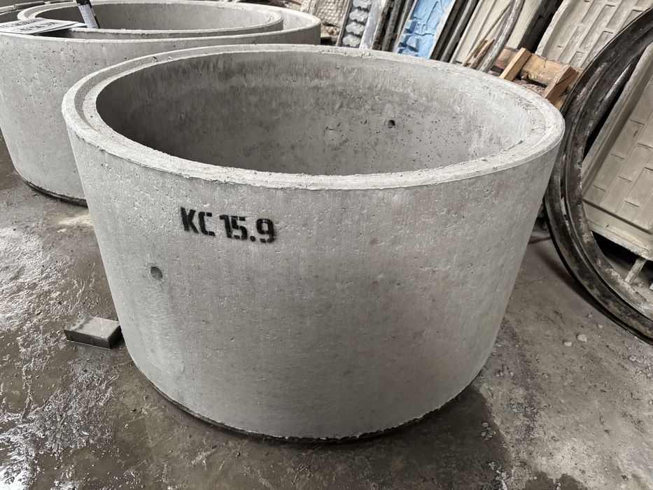 Еврокольца, бетонные кольца, Жб кольца, крышки, днища