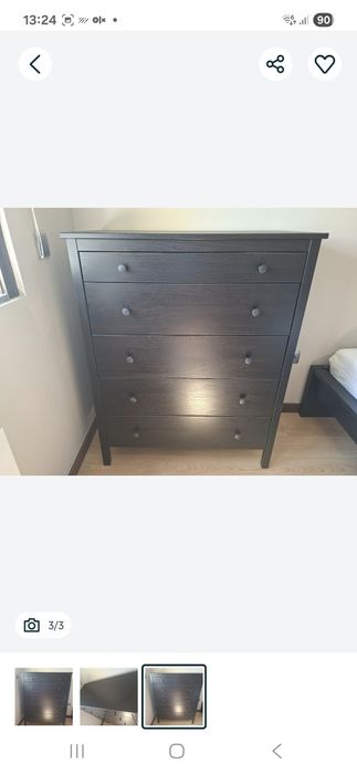 Comoda com 5 gavetas IKEA KOPPANG